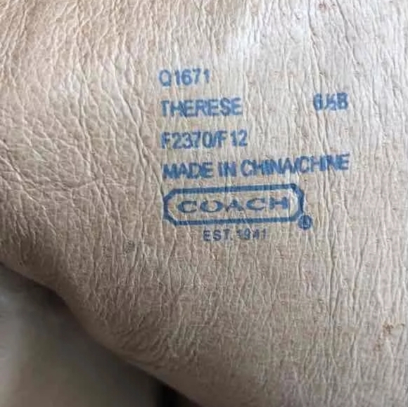 Coach Therese Riding Boot 6.5B - Picture 5 of 5